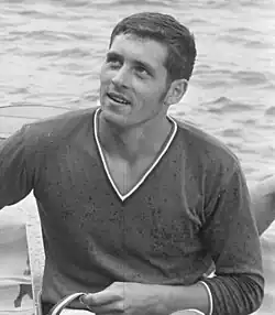 Csapó (rechts) mit József Svidró, 1971