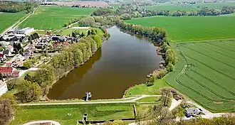 Luftbild mit Blick nach Osten