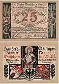 Göttingen 25 Pfennig 1917