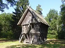 Treppenspeicher von 1534 auf dem Hof Günne bei Bokel