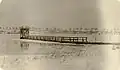 Kosenowsee - Brücke mit Turm im Winter 1940