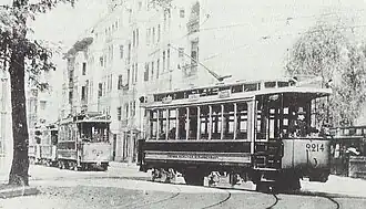 Maximum-Triebwagen 2214 um 1902