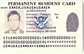 Permanent Resident Card (2008)