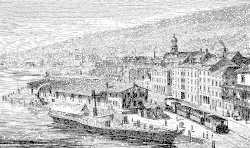 Glattdecker Bodan um 1880 in Rorschach