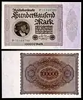 100.000 Mark (1. Februar 1923)