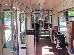 Fahrgastraum nach Modernisierung