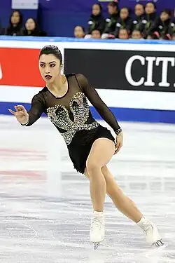 Gabby Daleman bei den Vier-Kontinente-Meisterschaften 2017