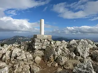Auf dem Gipfel des Puig de Galatzó