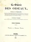 Titelseite von Galerie des Oiseaux
