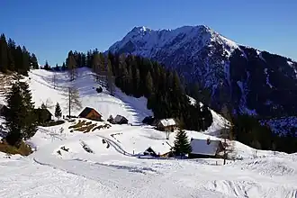 Gameringalm mit dem Bosruck