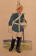 Garde-Reiter-Regiment/Sachsen (Gardereiter im Paradeanzug)
