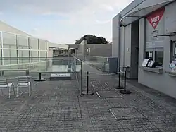 Eingang des Garden of Fine Arts von Tadao Ando