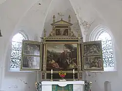Marten van Achten: Altar der St.-Christians-Kirche, Garding, 1596
