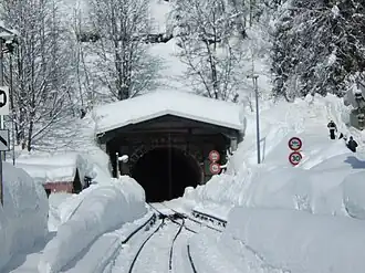 Tunnel des Montets