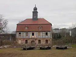 Das alte Herrenhaus vor der Sanierung 2013