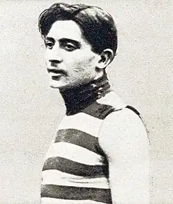 Gaston Ragueneau – im ersten Vorlauf das Ziel nicht&nbsp;erreicht