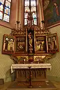 Linker Seitenaltar mit Josefsretabel