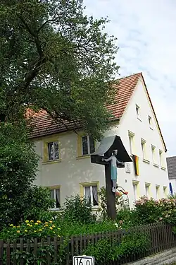 Hofkreuz der Familie Stimpfle, Maihingen