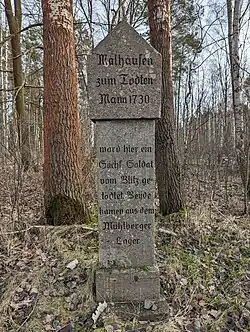 Gedenkstein „Toter Mann“