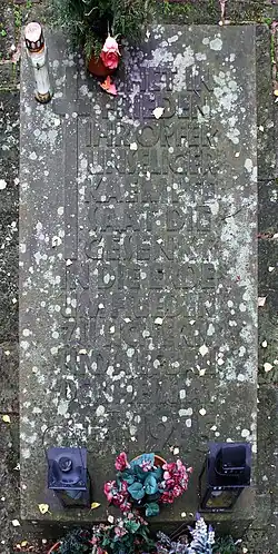 Gedenkstein für Kriegsopfer der letzten Kampftage 1945