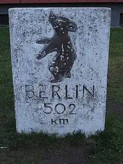 Berliner Meilenstein in Harrislee
