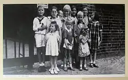 Genossenschaftskinder im Jahr 1930