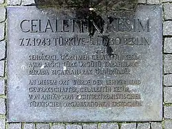 Celalettin Kesim, † 5. Januar 1980, Berlin