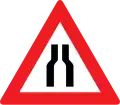 8a: Fahrbahnverengung (beidseitig)
