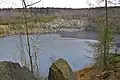 Gefluteter, ehemaliger Granodiorittagebau „Valtengrund“