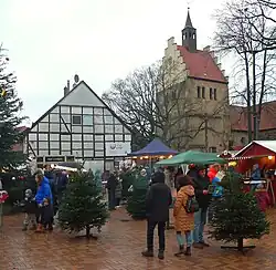 Weihnachtsmarkt auf dem Marktplatz