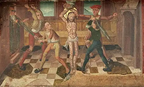 Christus an der Geißelsäule.