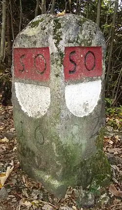 Mit Wappen von Solothurn