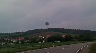 Geissleite mit Fernmeldeturm