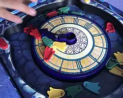 Spielmaterial für Geisteruhr