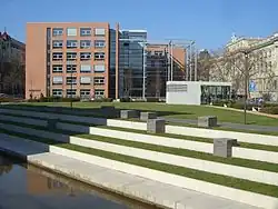 Heutige Situation: Das Geisteswissenschaftliche Zentrum der Universität Leipzig am Mendelssohn-Ufer (2010)