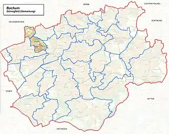 Lage von im Wattenscheid