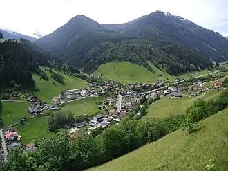 Ortsansicht von Norden