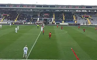 Spiel der Süper Lig 2012/13 zwischen Gençlerbirliği Ankara und Kardemir Karabükspor (3:1)