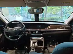 Innenraum vorn, 2019–2022