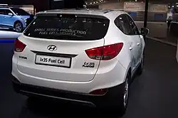 ix35 Fuel Cell, Rückansicht