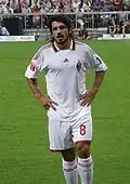Gennaro Gattuso (AC Mailand) beim Audi Cup 2009