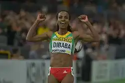 Silbermedaillengewinnerin: Genzebe&nbsp;Dibaba