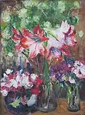 Blumenstillleben mit Amaryllis, 1928