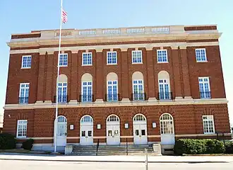 Frontfassade U.S. Post Office Opelika