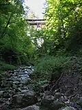 Hohe Brücke vom&nbsp;Georgenbach aus