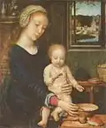 Gerard David: Die Madonna mit der Milchsuppe