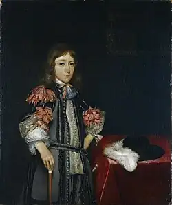 Gerard ter Borch: Gerbrand Pancras (früher bekannt als: Hendrick Casimir II., Prinz von Nassau-Dietz), ca. 1670