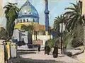 Irak, Moschee in Bagdad (1983)