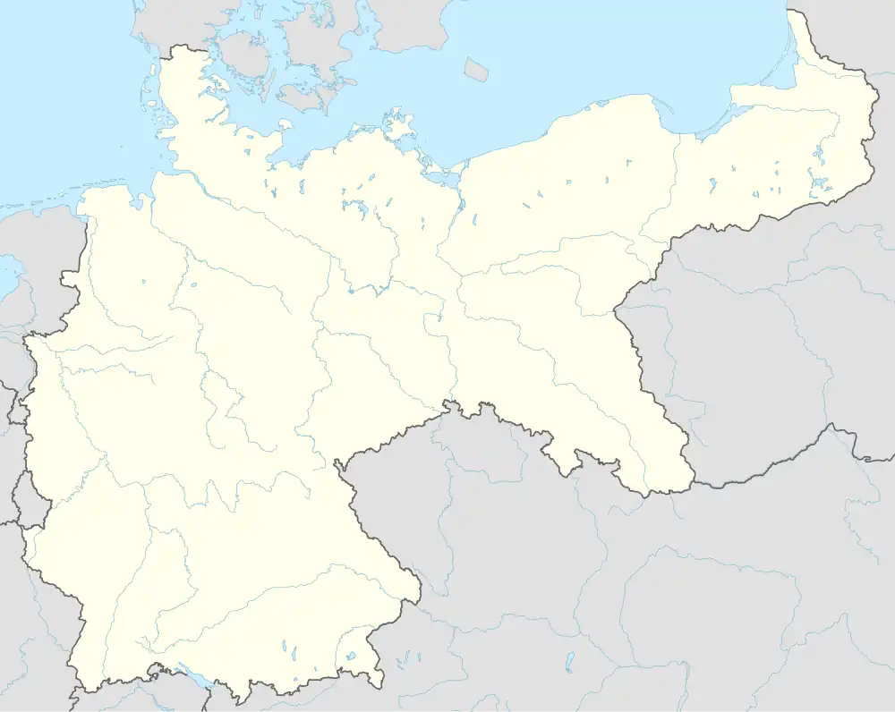 Mittelpunkte Deutschlands (Deutsches Reich)