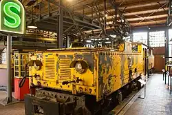 Erhaltene Lokomotive im Deutschen Technikmuseum